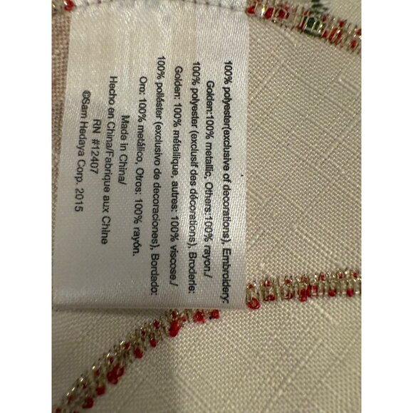 2 VTG Wreath Rhapsody Christmas cut out wreath Placemats holiday table top NoS - Picture 6 of 11